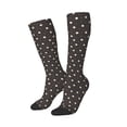 thumbnail image 1 of Picia Women Crew Soft Moisture-wicking Socks Funny Chicken Pattern Design Cotton Socks, One Size fit All, 1 of 9