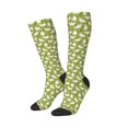 thumbnail image 1 of Picia Women Crew Soft Moisture-wicking Socks Funny Chicken Pattern Design Cotton Socks, One Size fit All, 1 of 9