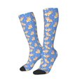 thumbnail image 1 of Picia Women Crew Soft Moisture-wicking Socks Kawaii Corgi Pattern Design Cotton Socks, One Size fit All, 1 of 9