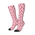 thumbnail image 1 of Picia Women Crew Soft Moisture-wicking Socks Strawberries Pattern Design Cotton Socks, One Size fit All, 1 of 9