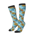 thumbnail image 1 of Picia Women Crew Soft Moisture-wicking Socks Sunflowers Pattern Design Cotton Socks, One Size fit All, 1 of 9