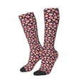 thumbnail image 1 of Picia Women Crew Soft Moisture-wicking Socks Tomatoes Pattern Design Cotton Socks, One Size fit All, 1 of 9