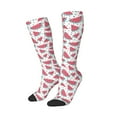 thumbnail image 1 of Picia Women Crew Soft Moisture-wicking Socks Watermelon Pattern Design Cotton Socks, One Size fit All, 1 of 9