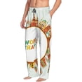 thumbnail image 1 of Picia World Travel3 Mens Soft Woven Cotton Elastic Waistband Sleep Pajama Pant Lounge Sleep Pant With Pockets And Drawstring-, 1 of 9