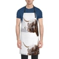 thumbnail image 1 of Picia Yak Waterproof Apron for Unisex Adult - Adjustable Bib Apron with Pockets, Ideal for Cooking, Gardening, Painting, and Household Chores, 1 of 9