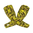 thumbnail image 1 of Picia Yellow Butterflies Arm Sleeves for Men and Women - Tattoo Cover Up UPF 50+ Cooling Sports Sleeve for Basketball Golf Football-One Size, 1 of 8