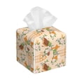 thumbnail image 1 of Picia cross Pattern Tissue Box Cover,PVC Leather Square Holder,Tissue Box Holder with Magnetic Bottom,Facial Paper Organizer Dispenser-5.2"X5.2"X5.2", 1 of 7