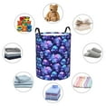 thumbnail image 1 of Picia crystal Skull flower star Large Laundry Basket, Waterproof, Freestanding Laundry Hamper, Collapsible Tall Clothes Hamper with Extended Handles-Small, 1 of 8
