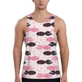 thumbnail image 1 of Picia pink fish hearts Printed Men’s Performance Tank, Men's Workout Tank Top Moisture-Wicking Tank Top Muscle tee, Breathable Workout Shirt-X-Large, 1 of 7