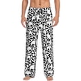 thumbnail image 1 of Picia skull pirate Pattern Mens Soft Woven Cotton Elastic Waistband Sleep Pajama Pant Lounge Sleep Pant With Pockets And Drawstring-Small, 1 of 6