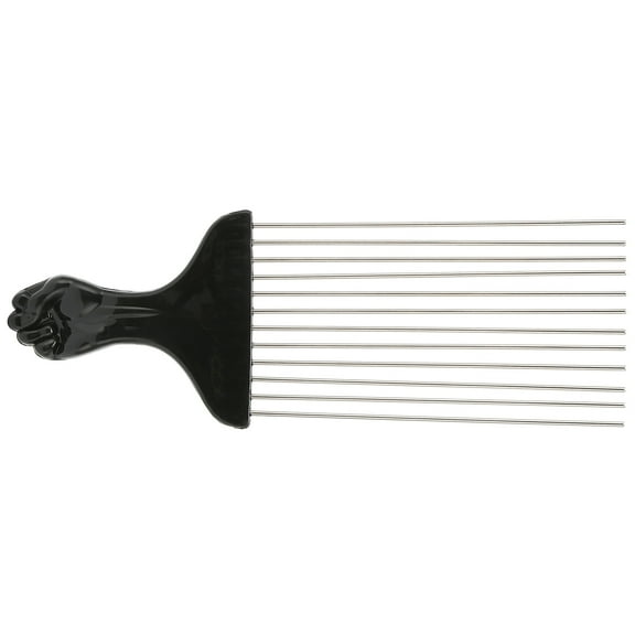 Pick Comb, Hair Styling Tool DIY Haircut Hairstyle Professional Metal Hair Pick Metal Hair Pick Curly Hair Pick Comb For Barber For Salon For Shop