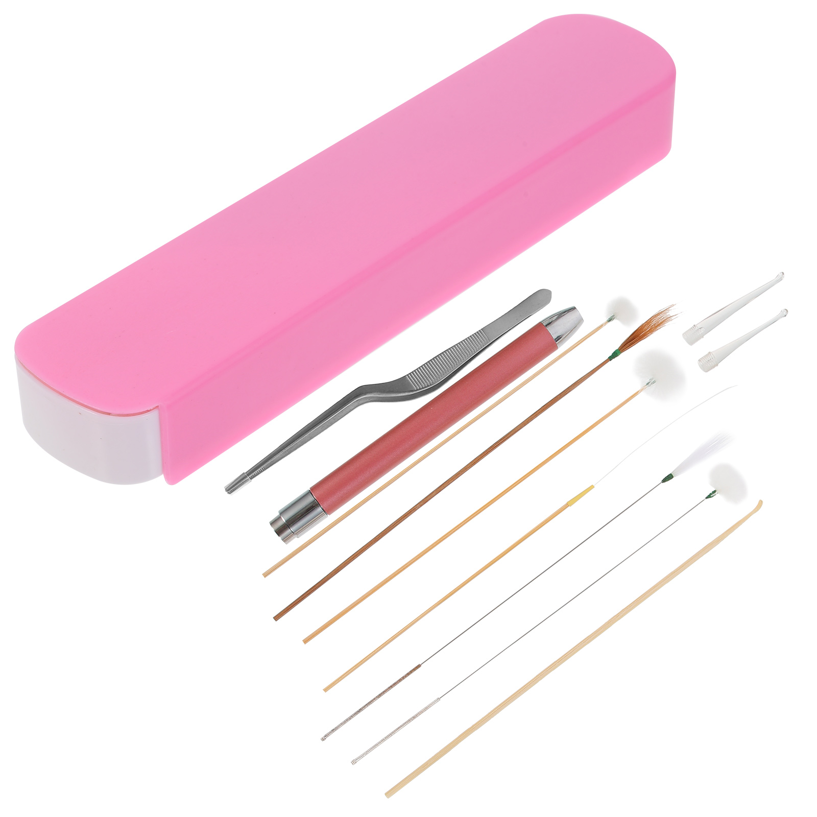 Pick Ears Cleaning Tools Nose Hair Tweezers Earwax Removal Portable