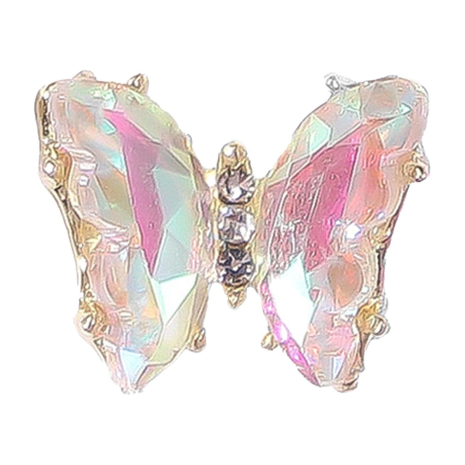 Pick Stone Clear Acrylic Gel Nail Water Transfer Rhinestone Gel Dragon ...