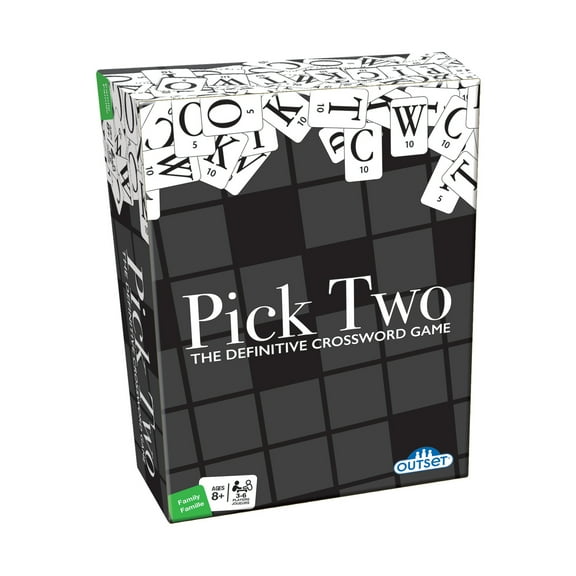 Pick Two: the Definitive Crossword Game Box Edition Tile Game, by Outset Media