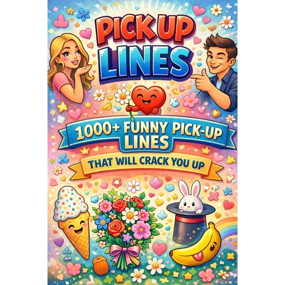 Pick Up Lines: (1000+ Funny Pick Up Lines That Will Crack You Up), (Paperback)