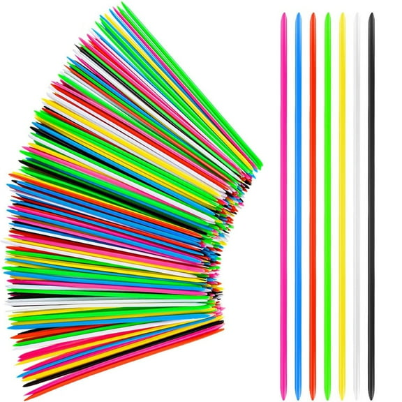 Pick Up Stick Game,Happon 300 Pieces Classic Pickup Sticks Retro Toys for Family Fun Game Gift,Table Board Game Toys for Kids