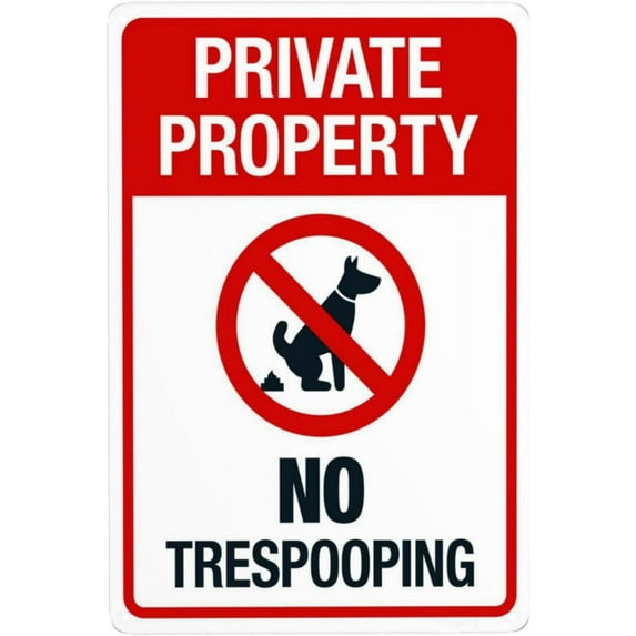 Pick It Up Or It Will Be Returned To Its Rightful Owner Warning Signs, Retro Security Sign, Metal Caution Street Tin Sign, Vintage Safety Signs, Business Wall Decor Home Art 8 x 12 Inches