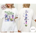 thumbnail image 1 of Pick Your Poison 2 Sides Tee - Princess Halloween Shirt - Villains Cartoon Shirts, Spooky Season Shirt, 1 of 4