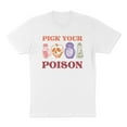 thumbnail image 1 of Pick Your Poison Shirt Unisex X-Large White, 1 of 5