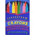 thumbnail image 1 of Joy Carpets Kid Essentials Pick a Color 10'9" x 13'2" Area Rug in Color Multi, 1 of 1