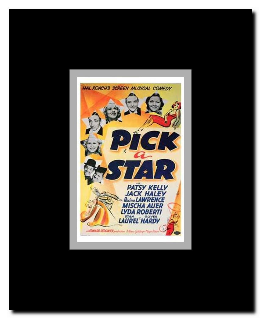 Pick a Star Framed Movie Poster
