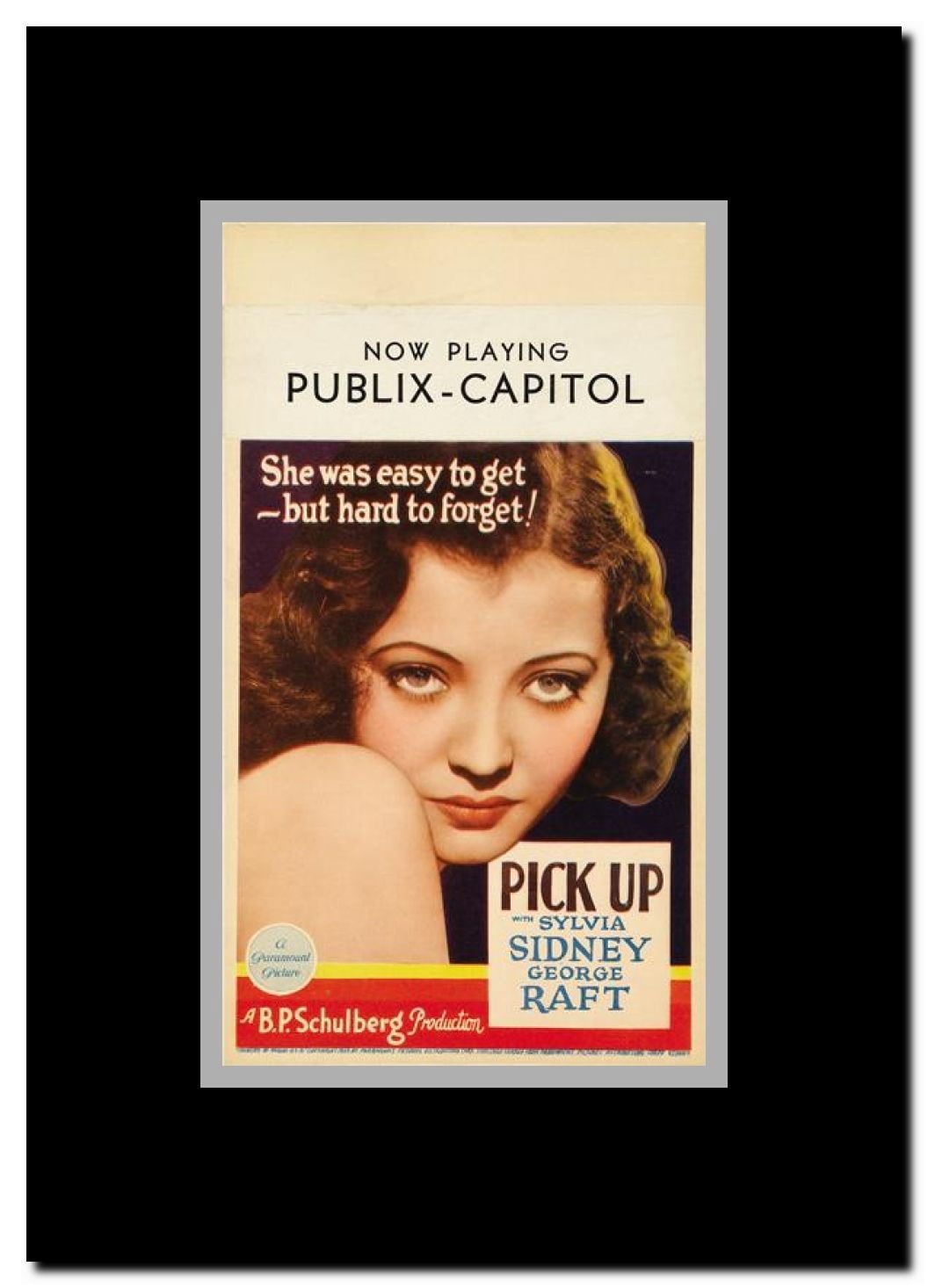 Pick-up Framed Movie Poster