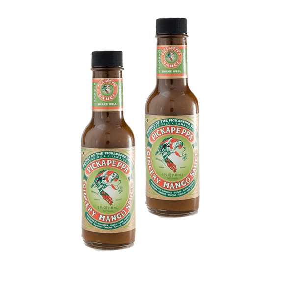Pickapeppa Gingery Mango Sauce 5 oz Pack of 2
