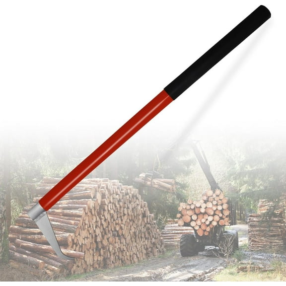 Pickaroon Logging Tool - 30" Steel Hookaroon - Log Lifting and Moving Tool for Loggers, Sawyers, Wood Workers, and Firewood Enthusiasts