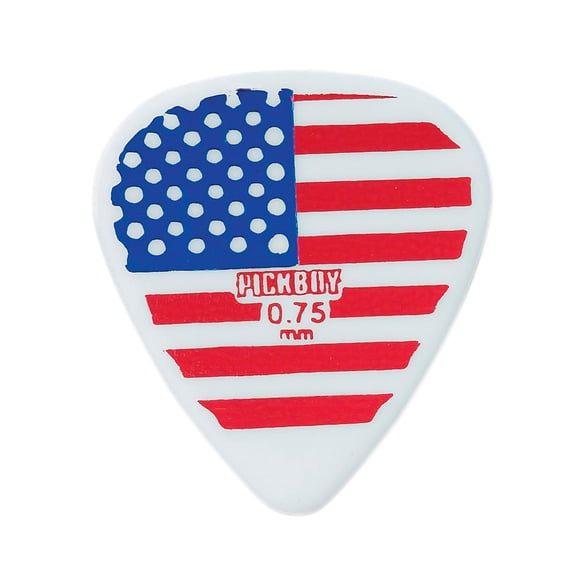Pickboy Flag, USA Flag, Large, Celltex, 0.75mm, 10 picks