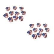 Pickboy Guitar Picks 20 Picks Celltex American Flag USA Picks .75mm