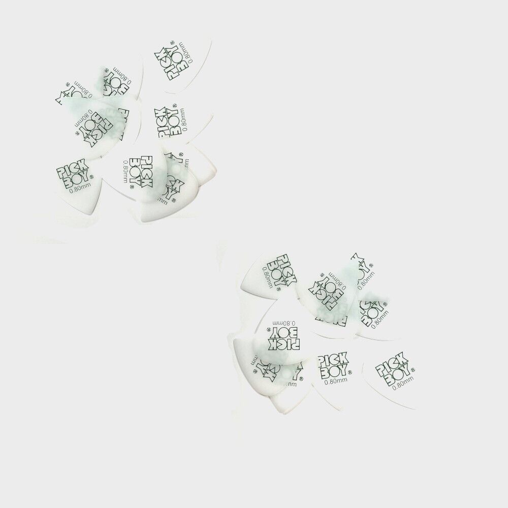 Pickboy Guitar Picks 20 Picks Polyacetal Pick .80mm