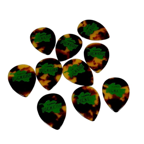 Pickboy Small Jazz, Tortoise Shell, Pik Pak, 1.00mm, 10 picks