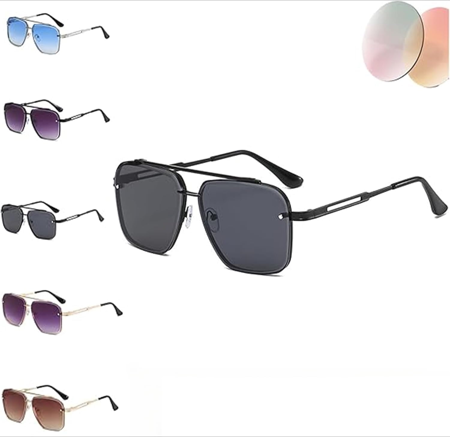 Prive Revaux Unisex Rx'able Fashion Polarized Sunglasses,'The