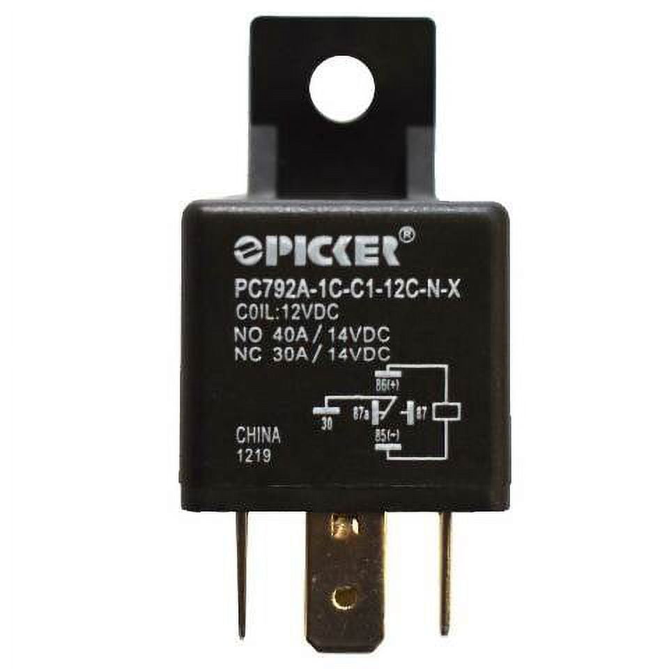 Picker Boat Relay PC792A1CC112CNX 12 Volt 40 Amp