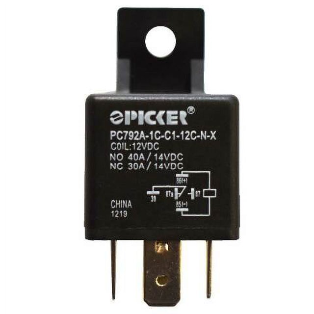 Picker Boat Relay PC792A1CC112CNX 12 Volt 40 Amp