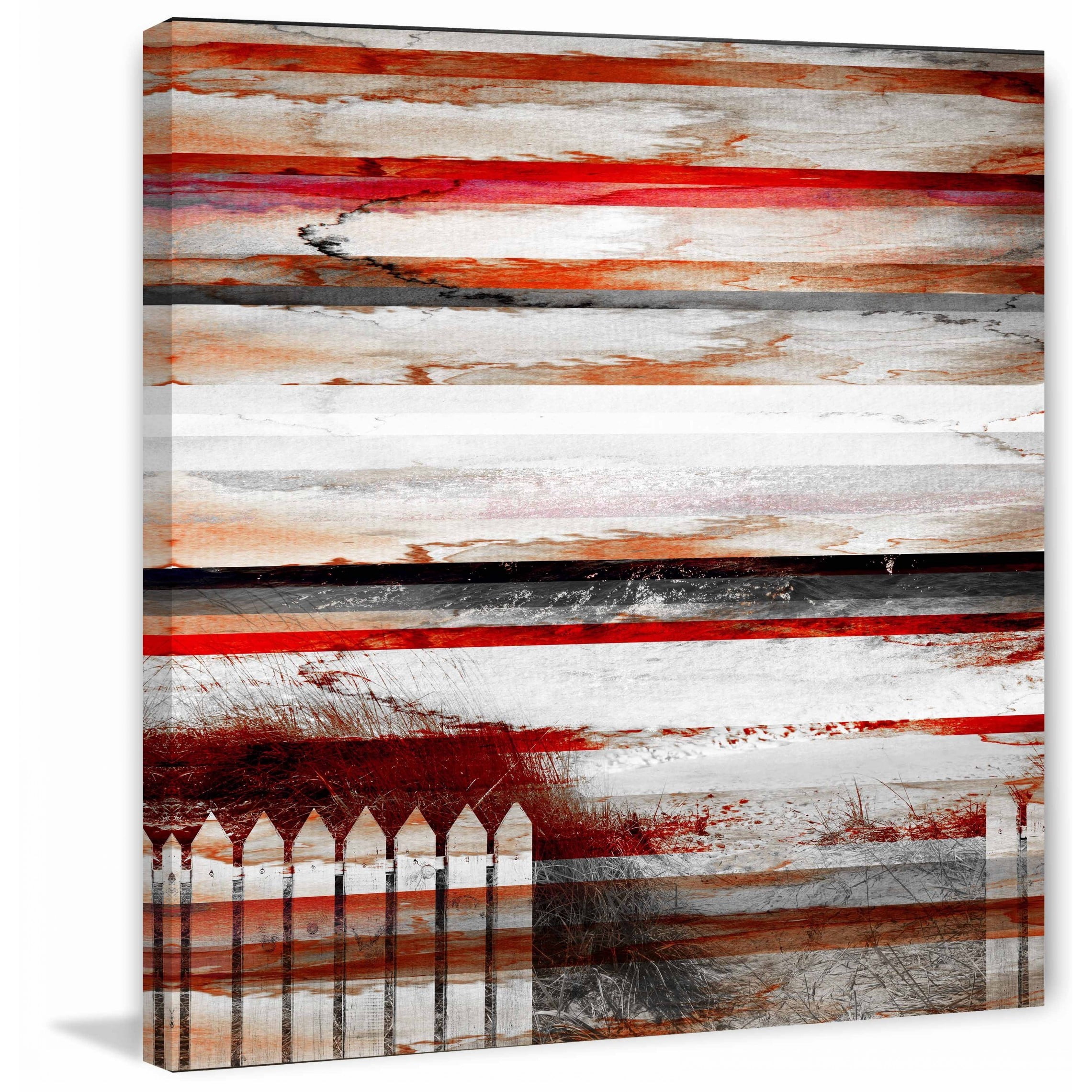 "Picket Fence" Print on Canvas