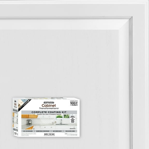 Picket Fence, Rust-Oleum Cabinet Transformations Satin Coating Kit-37467806T, Quart