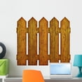 thumbnail image 1 of Picket Fence Wall Mural Decal Sticker, Wallmonkeys Peel & Stick Vinyl Graphic (24 in W x 22 in H), 1 of 4