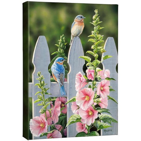 Picket FenceBluebirds
