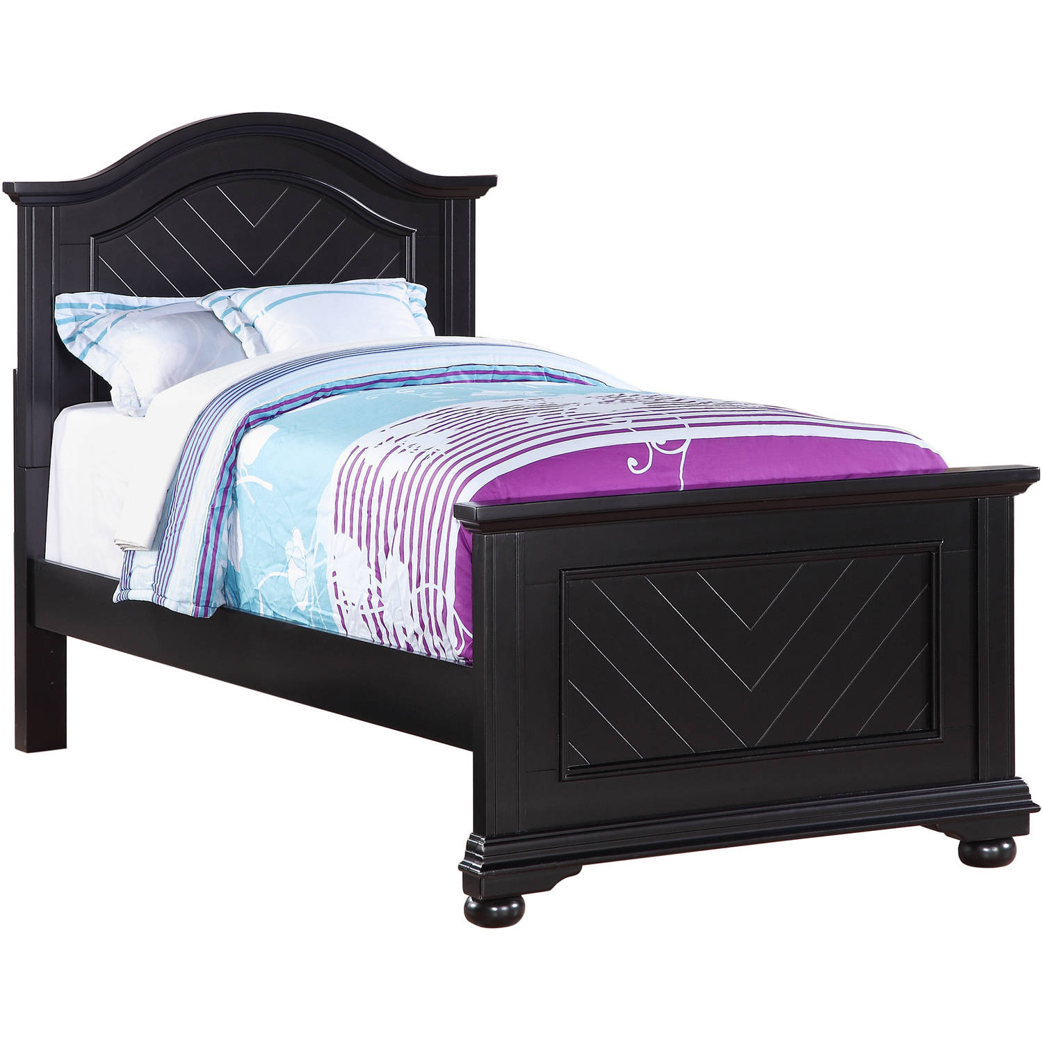 Picket House Addison Black Twin Rails (