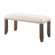 Picket House Dex Dining Bench, Cream