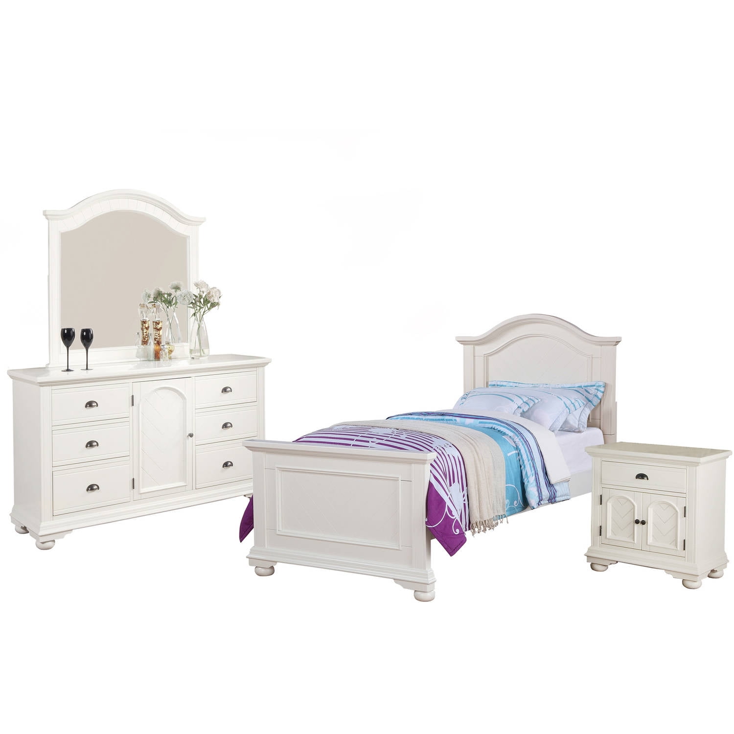 Addison white bedroom set deals