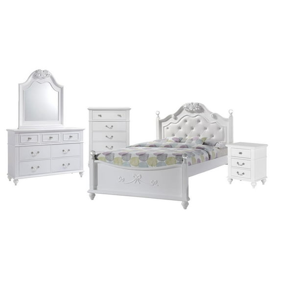 Picket House Furnishings Annie 6 Piece Full Platform Bedroom Set