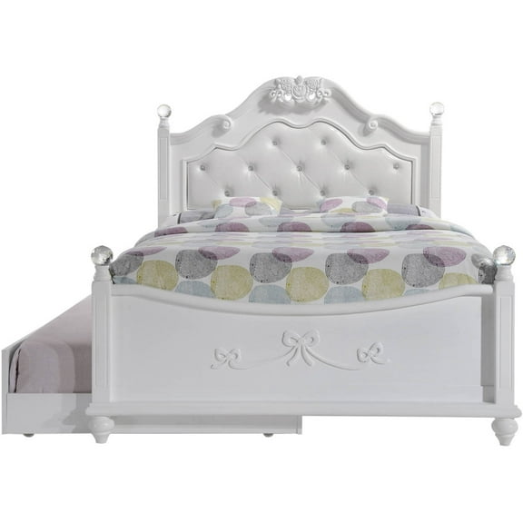 Picket House Furnishings Annie Full Platform Bed w/ Storage Trundle