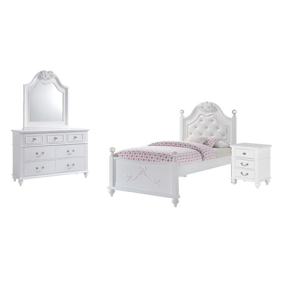 Picket House Furnishings Annie Twin Platform 4PC Bedroom Set