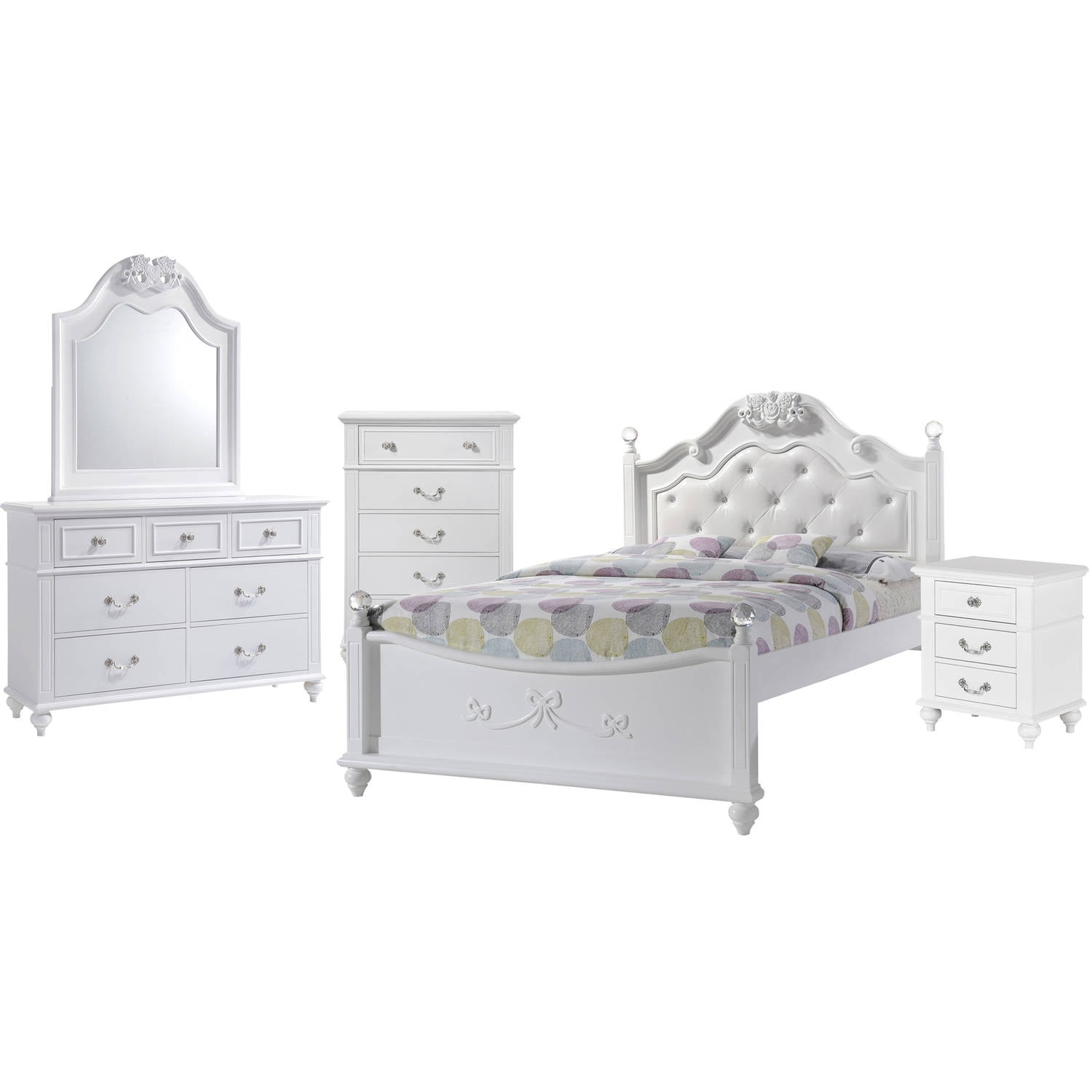 Picket House Furnishings Annie Twin Platform 5PC Bedroom Set