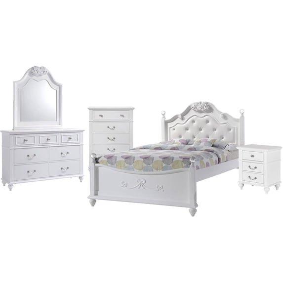 Picket House Furnishings Annie Twin Platform 5PC Bedroom Set