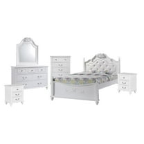 Picket House Furnishings Annie Twin Platform 6PC Bedroom Set