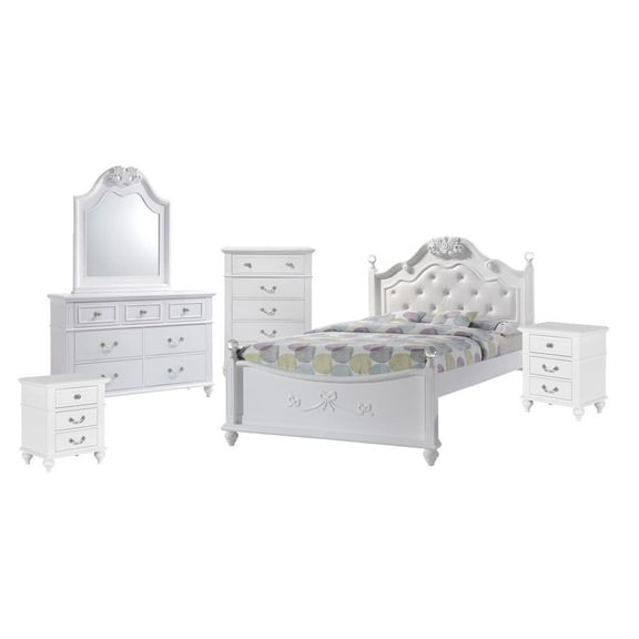 Picket House Furnishings Annie Twin Platform 6PC Bedroom Set