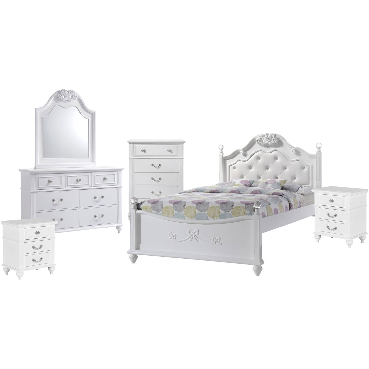 Picket House Furnishings Annie Twin Platform 6PC Bedroom Set